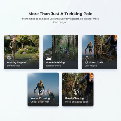 ⛰️ 50% off 🔥 Adjustable Aluminum Alloy Hiking Pole
