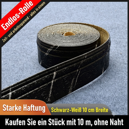 ✨50 % RABATT✨3D-selbstklebende Schaumverkleidungsleisten | Wandbordüren, Sockelleisten, Deckenleisten, Eckleisten für die Wohnraumdekoration