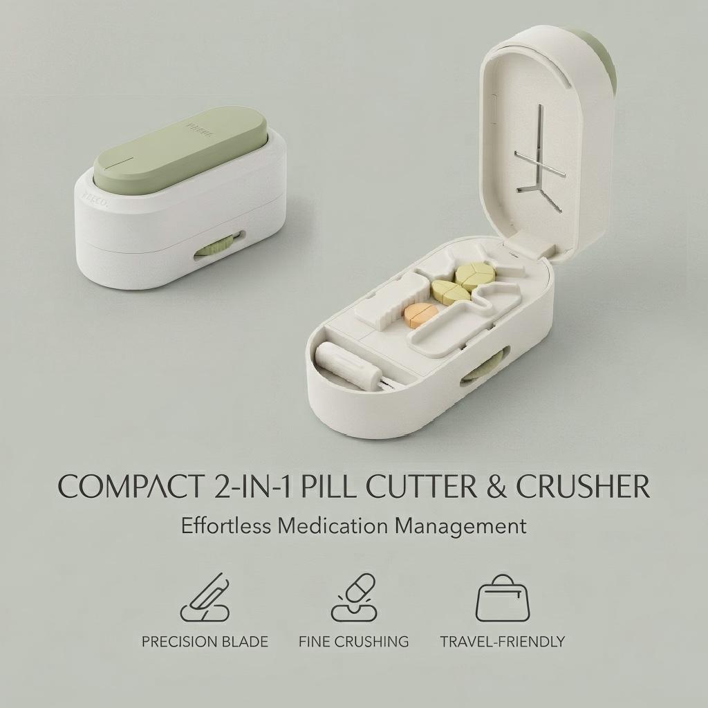 🏥Limited-time special offer 💊 Portable tablet cutter