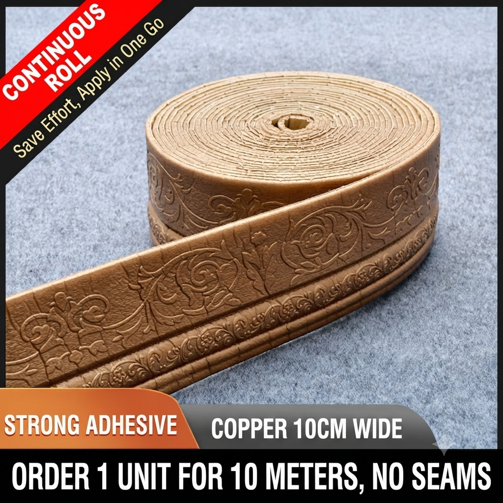 ✨50%off✨3D Self-Adhesive Foam Molding Trim | Wall Border, Skirting Board, Ceiling Crown Molding, Corner Line for Home Decor