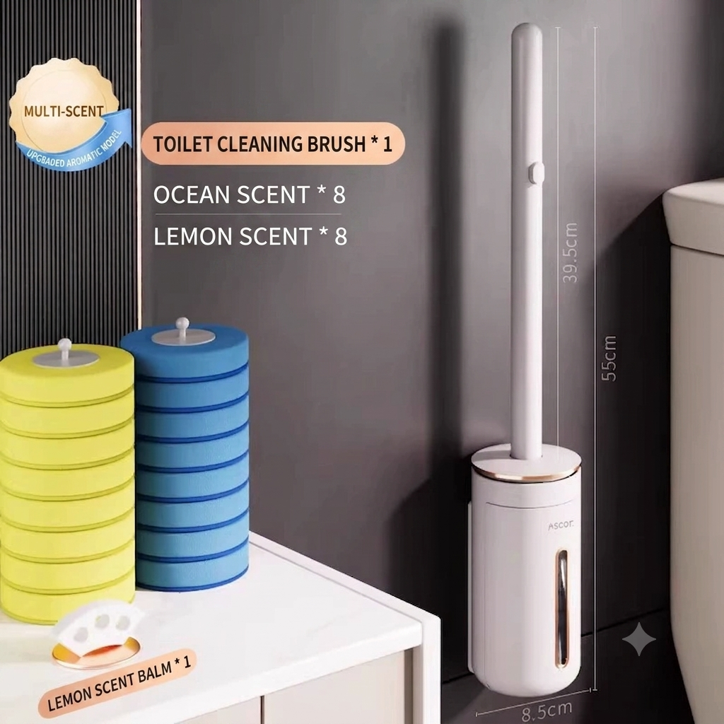 🥳2026 HOT SALE🥳💞50K+ SOLD!🚽💦Hands-Free Cleaning Gadget🧽Disposable toilet cleaning tool💦
