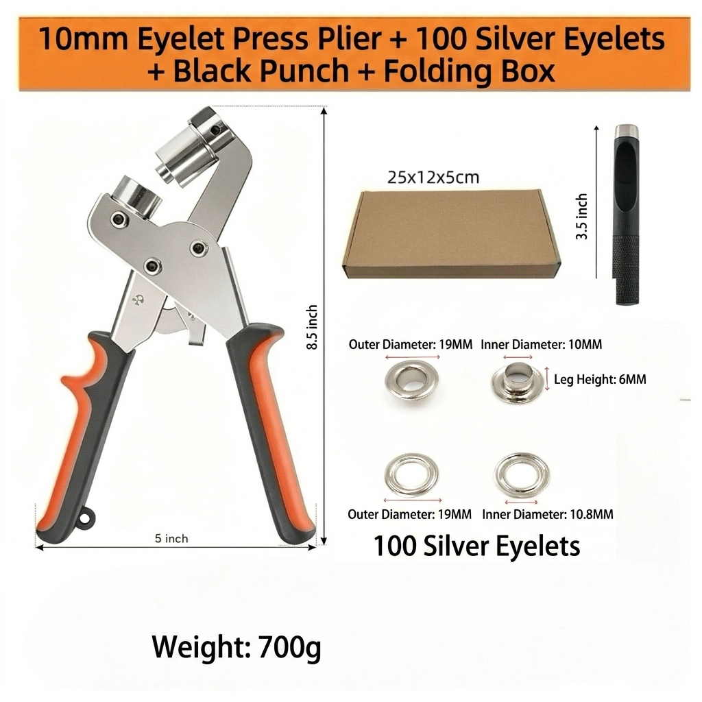 🛠️  ✨ Eyelet Pliers Set