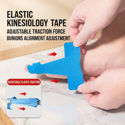🦶✨Kinesiology Taping for Hallux Valgus Improvement