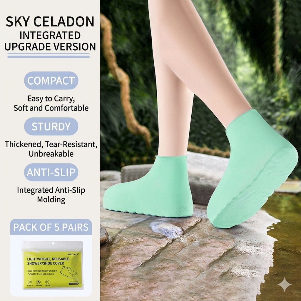 🔥Summer Hot Sale🔥-Waterproof Shoe Cover Silicone
