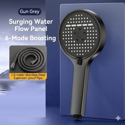 High-Pressure Adjustable Rainfall Shower Head