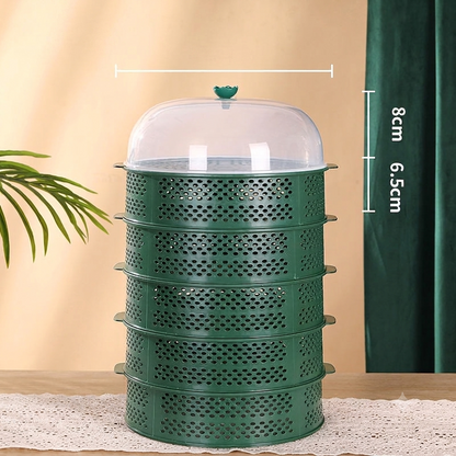 🔥First 50 customers enjoy a 50% discount🔥Dustproof and mosquito-proof multi-layer hollowed-out bowl lid