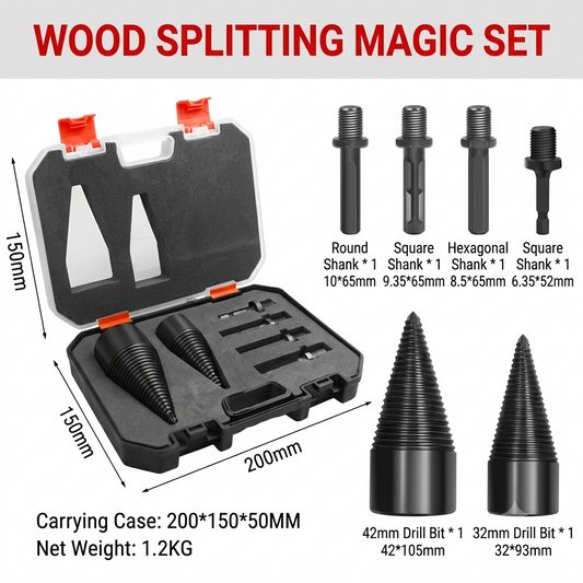 🥳2026 HOT SALE🔧The Professional Upgrade for Firewood Prep