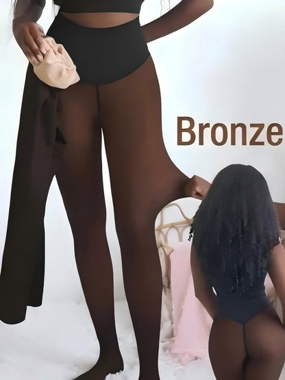 🔥✨Thermal-Effect Shaping Sheer-Look Leggings