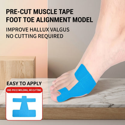 🦶✨Kinesiology Taping for Hallux Valgus Improvement