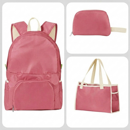 🔥First 50 customers enjoy 50% off 🔥Foldable multi-functional backpack/handbag (3-in-1 travel bag)