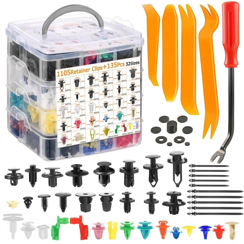 💥50%OFF🔥Universal Car Clip Kit – 23-30 Sizes for Most Vehicles
