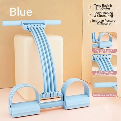 ✨50%off✨Foot Pedal Resistance Band, Home Yoga Stretch Trainer for Full Body Workout & Sit-Up Assistance