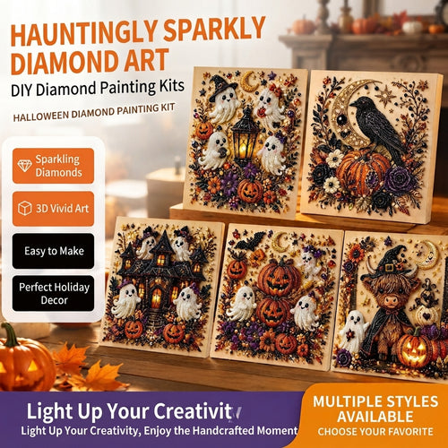 🔥Last Day 50% OFF 👻✨Halloween Ghost Pearl Art DIY Kit