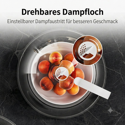 🔥 50 % RABATT 🌟 Mikrowellengeeignete, spritzwassergeschützte Lebensmittelabdeckung