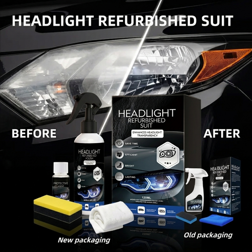 🔥Buy 1 Get 1 Free🔥Professional car headlight cleaning and polishing agent to remove yellowing and oxidation