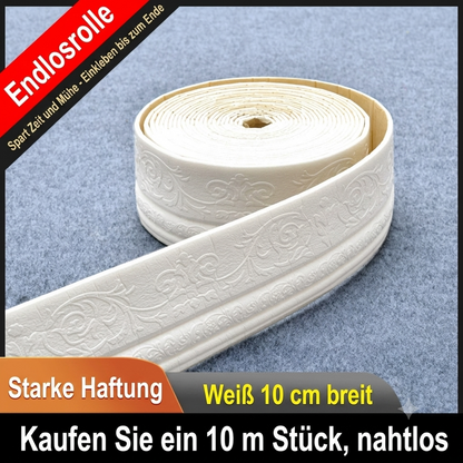 ✨50 % RABATT✨3D-selbstklebende Schaumverkleidungsleisten | Wandbordüren, Sockelleisten, Deckenleisten, Eckleisten für die Wohnraumdekoration