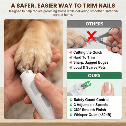 🥳 Half-Price Offer 🐶 Electric Pet Nail Grinder