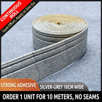 10m × 10cm – Silver Gray