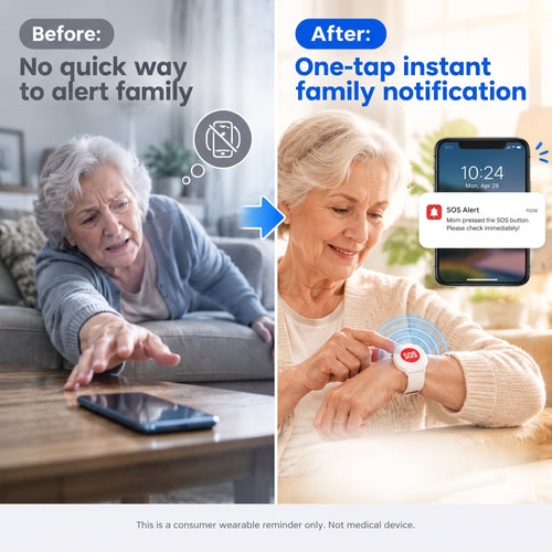 💥 Today only! Half-price offer: Protecting our seniors—SOS emergency call wristband for the elderly. 🆘