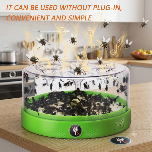 🏠 ✅ Reusable fly trap—no electricity, no poison!