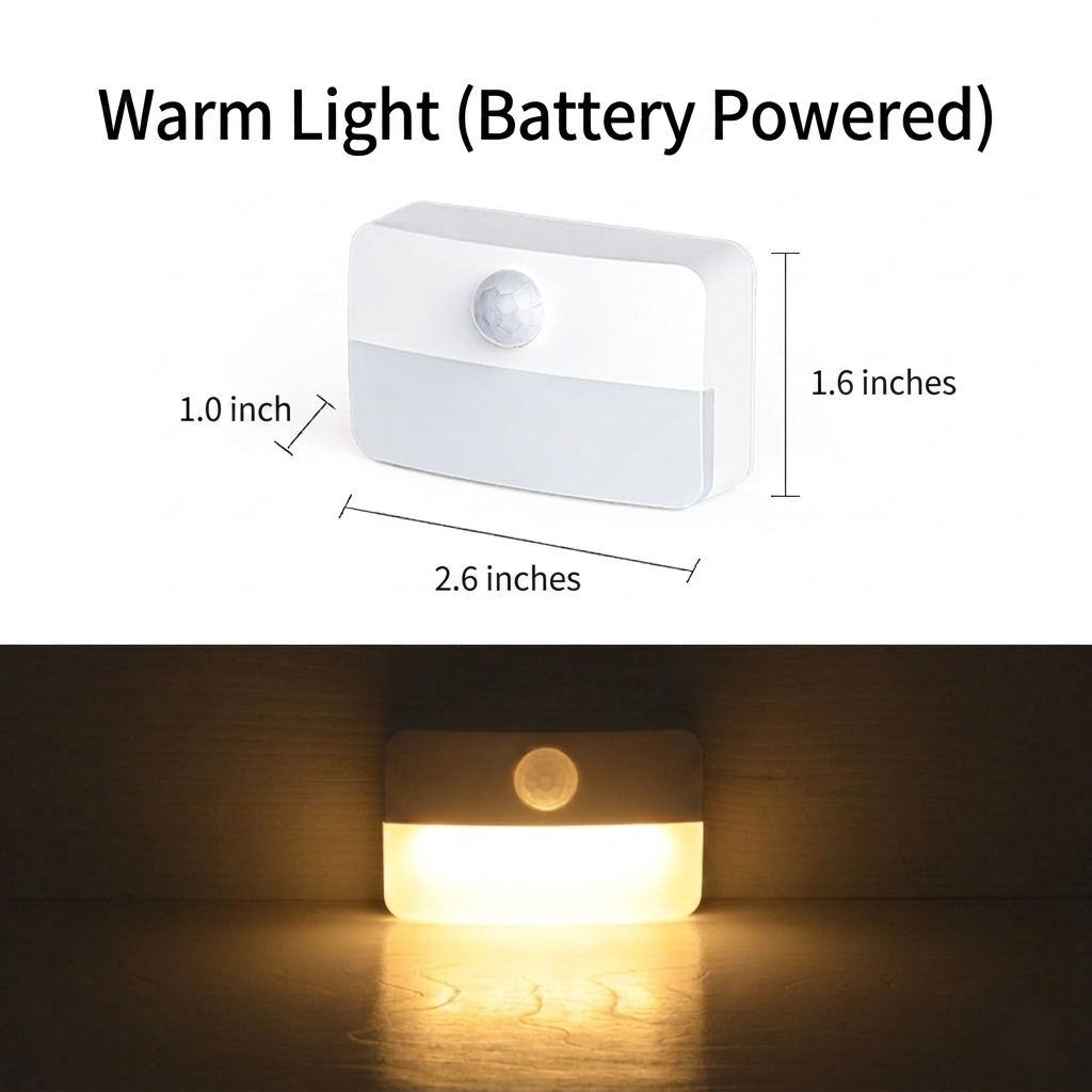 🔥Limited-time 50% off🏆Stick-On Motion Night Light — Works Anywhere
