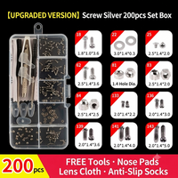 Silver200Pcs-ScrewKitBox