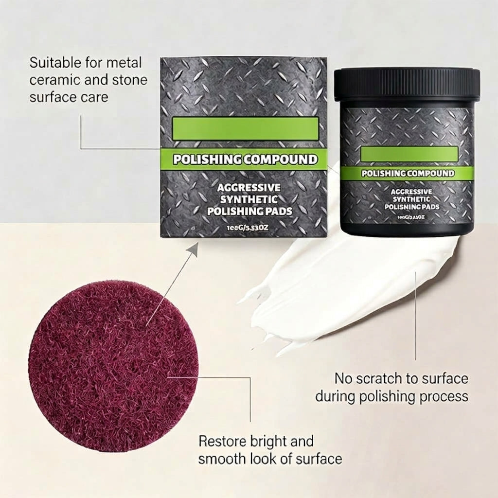 ✨ Buy 1 Get 1 Free 🛡️ Multi-Effect Surface Repair & Polish (Polishing Pad Included)