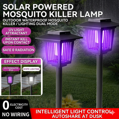 50%off🏠Summer Essentials🦟Solar-Powered UV Mosquito Killer Lamp