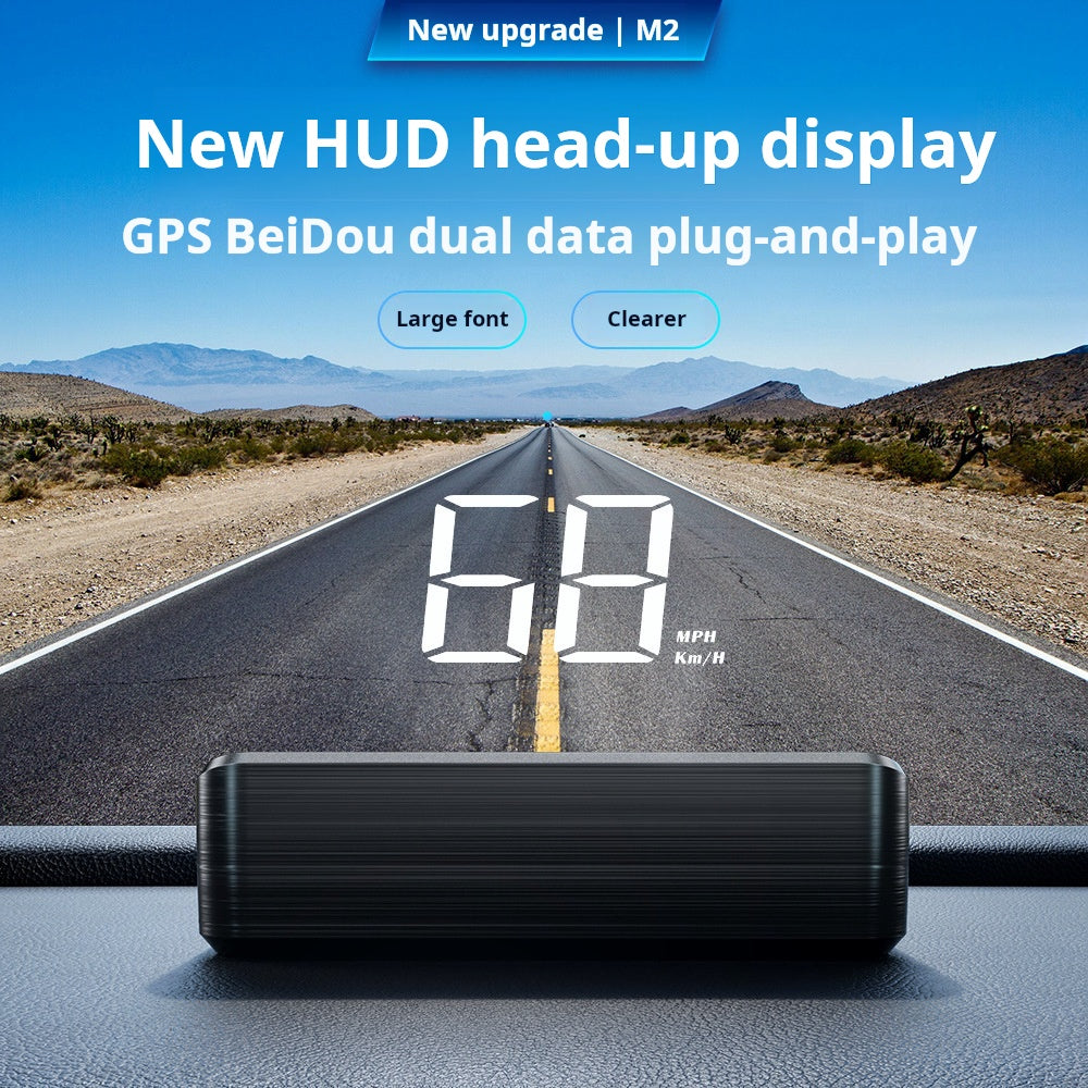 🚗Head-Up Display (HUD) Car GPS Digital Speedometer