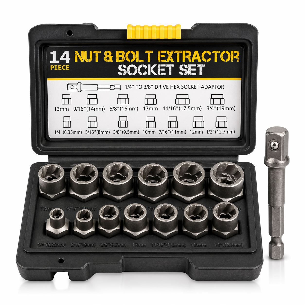 🔥Hot Selling✨Impact Bolt Nut Extractor Set