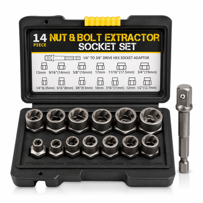 🔥Hot Selling✨Impact Bolt Nut Extractor Set