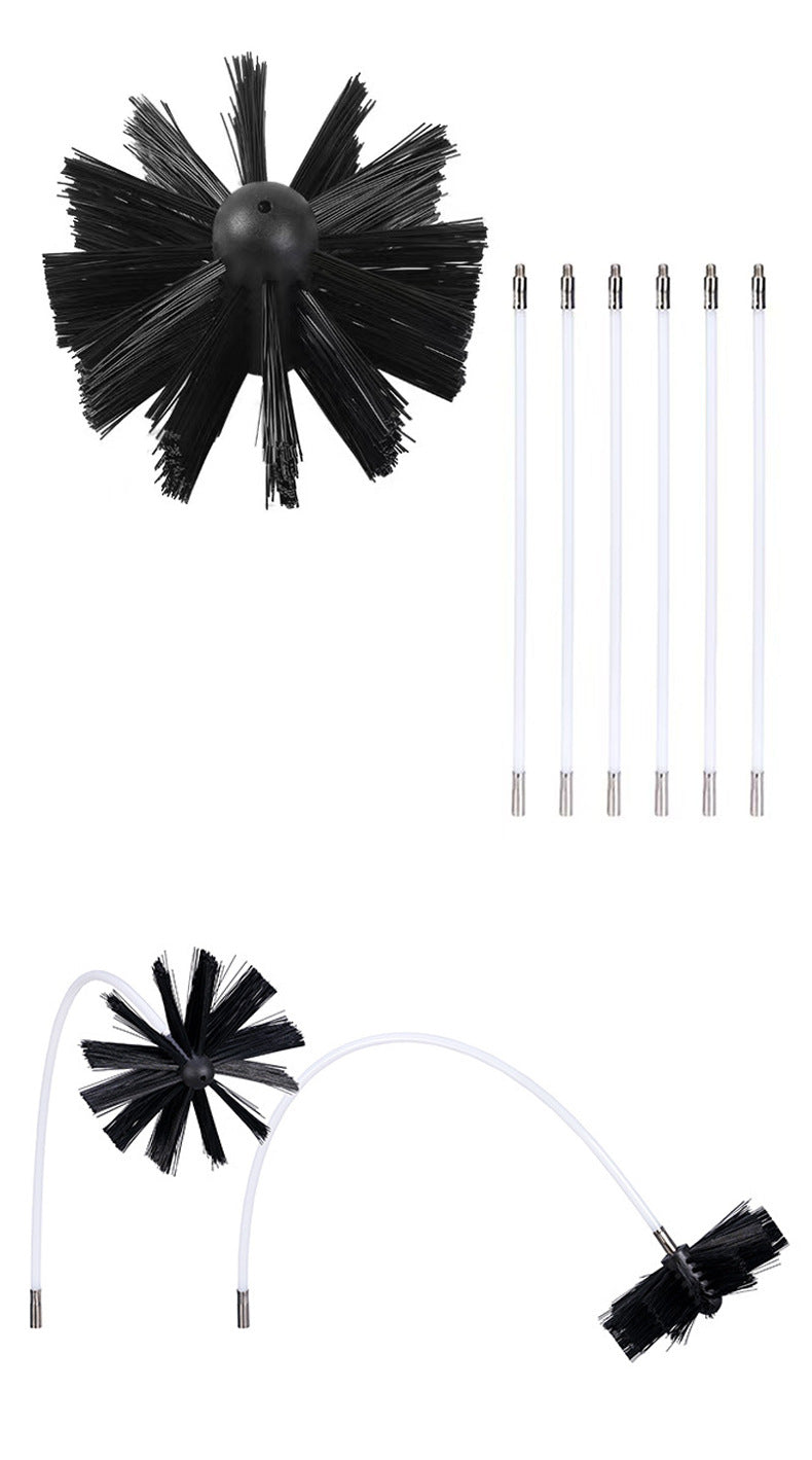 50%off Dryer Vent & Chimney Cleaning Brush Kit with Flexible Rods