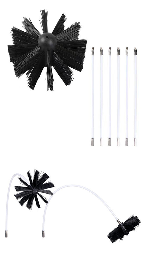 50%off Dryer Vent & Chimney Cleaning Brush Kit with Flexible Rods