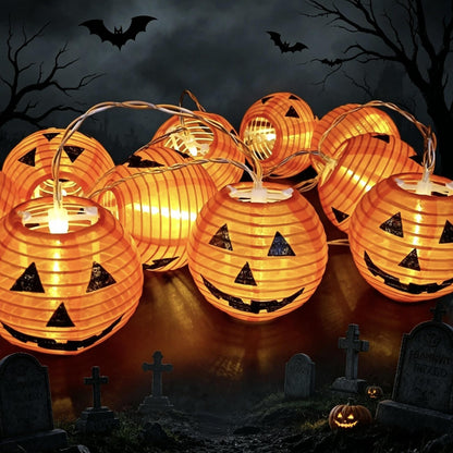 🎃🍂Halloween Pumpkin String Lights