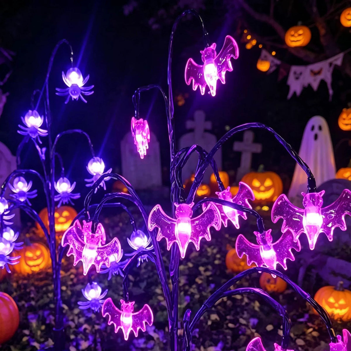 🔥 55% OFF TODAY  🎃 Solar Halloween Garden Stake Light