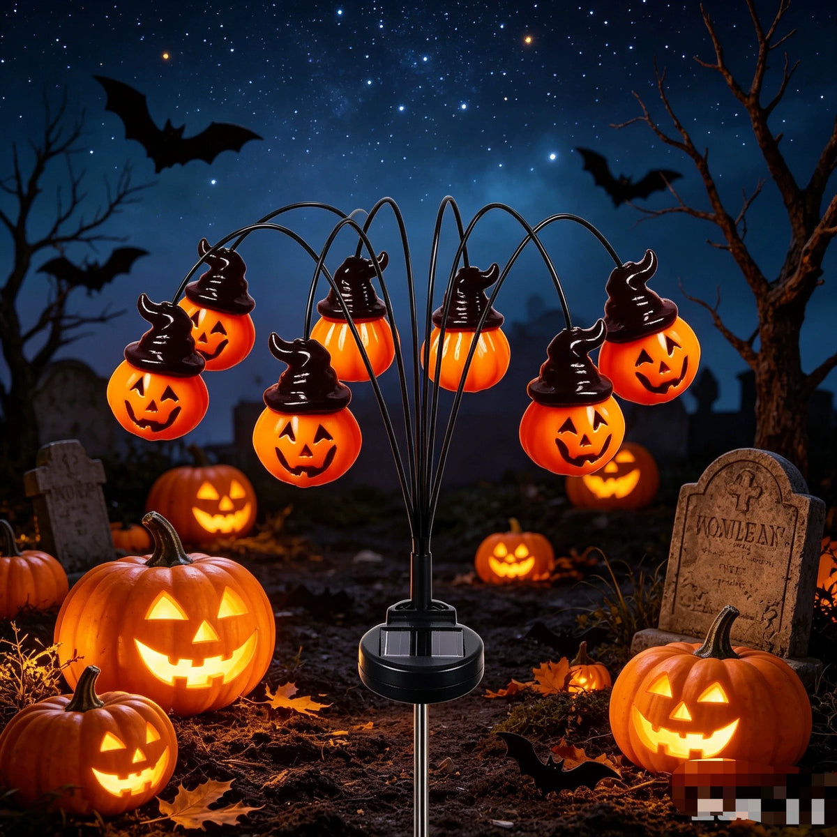 🔥 55% OFF TODAY  🎃 Solar Halloween Garden Stake Light