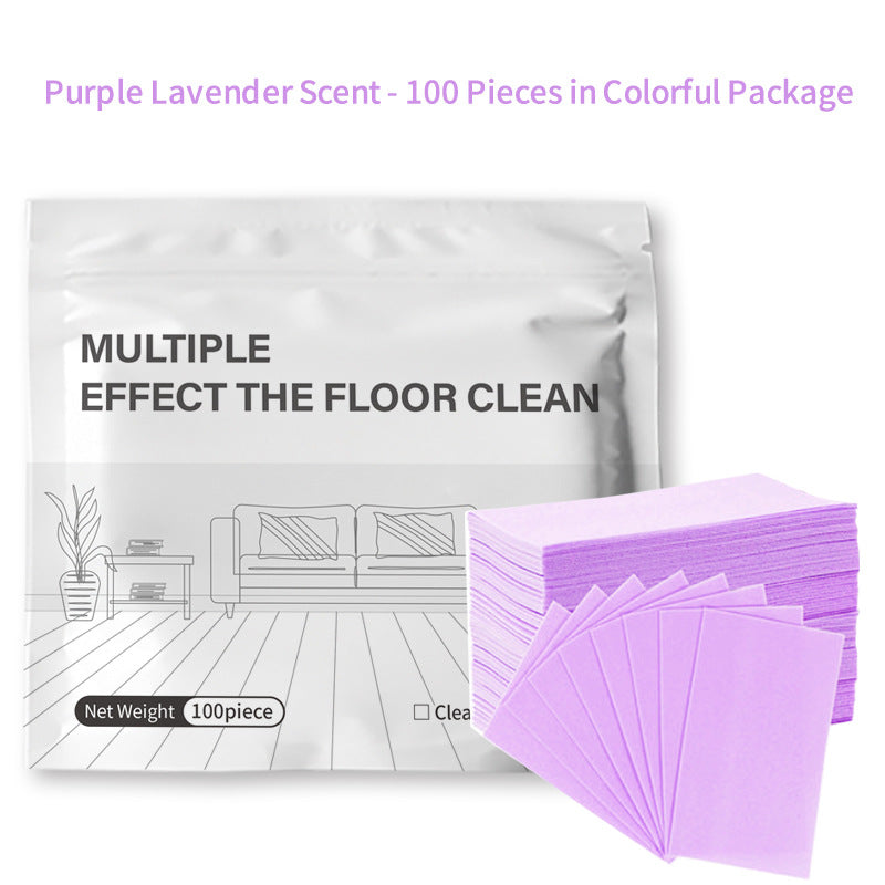 🧹 50% OFF NOW!✨ 100-Pieces Multi-Effect Floor Cleaning Sheets – Powerful Stain Removal & Fresh Scent 🌿
