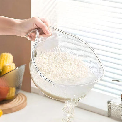 🔥HOT SALE🔥Multi-Functional Rice Strainer with Handle