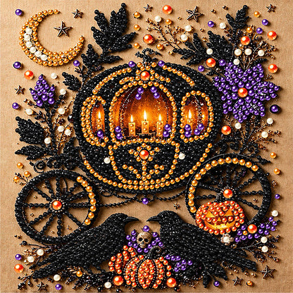 🔥Last Day 50% OFF 👻✨Halloween Ghost Pearl Art DIY Kit