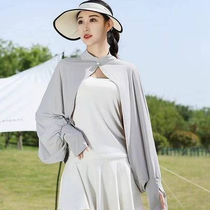 ✨50%off✨UPF 80+ Cooling Sun Poncho Shawl