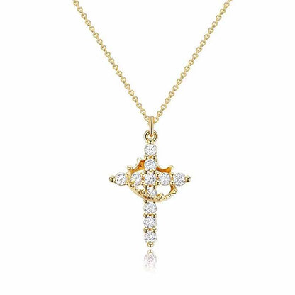 📿50%off📿Vintage Niche Cross Pendant Necklace, Unisex Couple Trendy Versatile Ins Jewelry