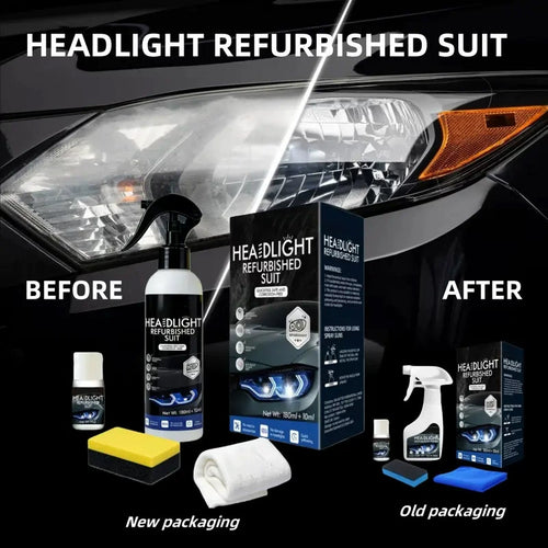 🚗 50% OFF ! 🔆Professional Car Headlight Restoration Kit