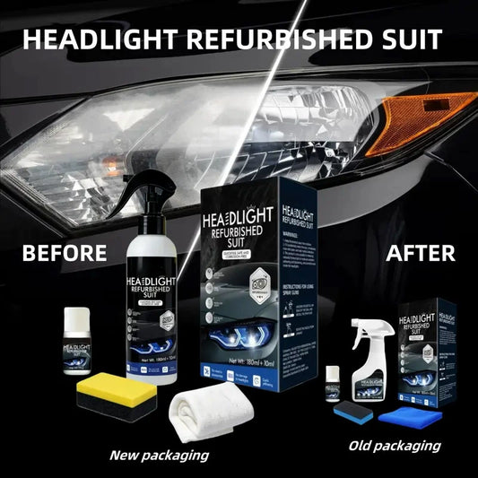 🚗 50% OFF ! 🔆Professional Car Headlight Restoration Kit