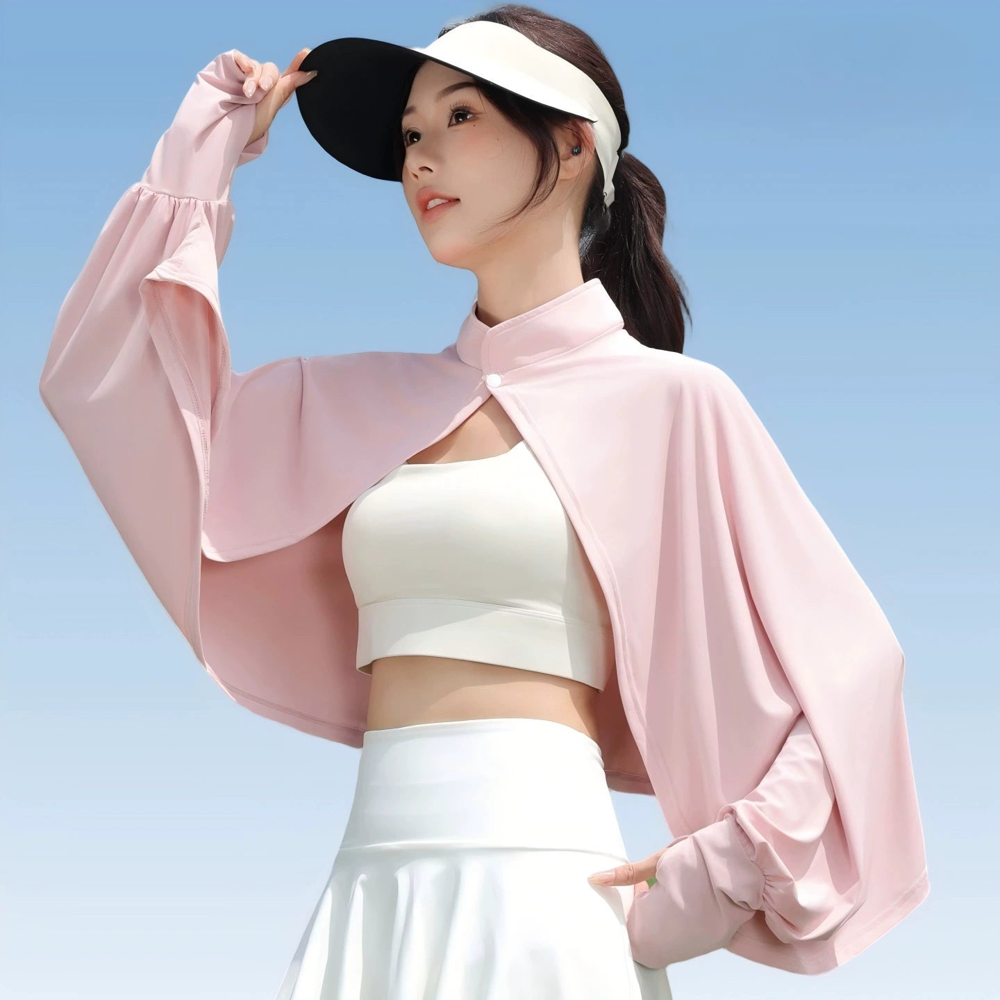 ✨50%off✨UPF 80+ Cooling Sun Poncho Shawl