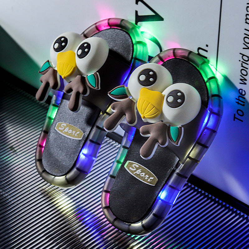 🔥Last Day Sale 50% OFF⏰🩴👀Cute Slippers With Cartoon Motifs That Glow👣🎁