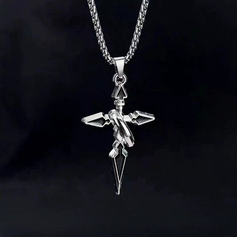 📿50%off📿Vintage Niche Cross Pendant Necklace, Unisex Couple Trendy Versatile Ins Jewelry