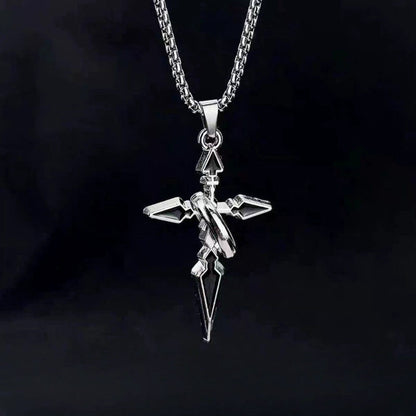 📿50%off📿Vintage Niche Cross Pendant Necklace, Unisex Couple Trendy Versatile Ins Jewelry
