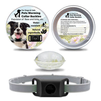 Black Repellent Clip (2 Capsules) + 1 Silicone Dog Collar