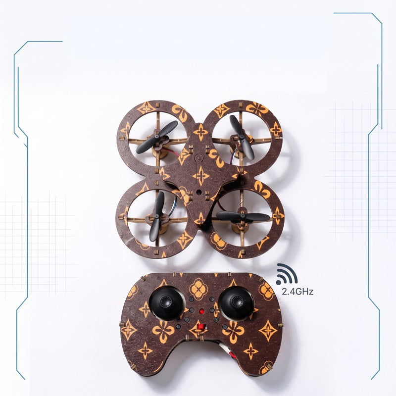 🎁🔥 HOT SALE 50%OFF 🔥🧩 DIY Wooden Drone Building Kit 🚁