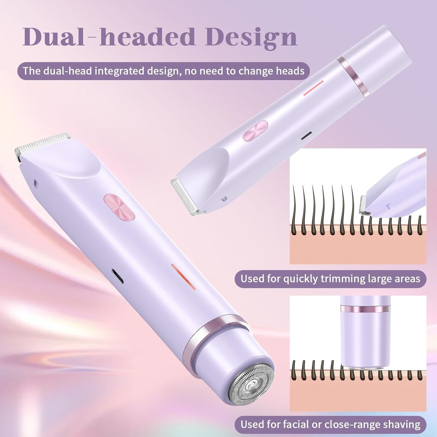 🔥Limited-time 50% off✨2-in-1 Women's Body Shaver